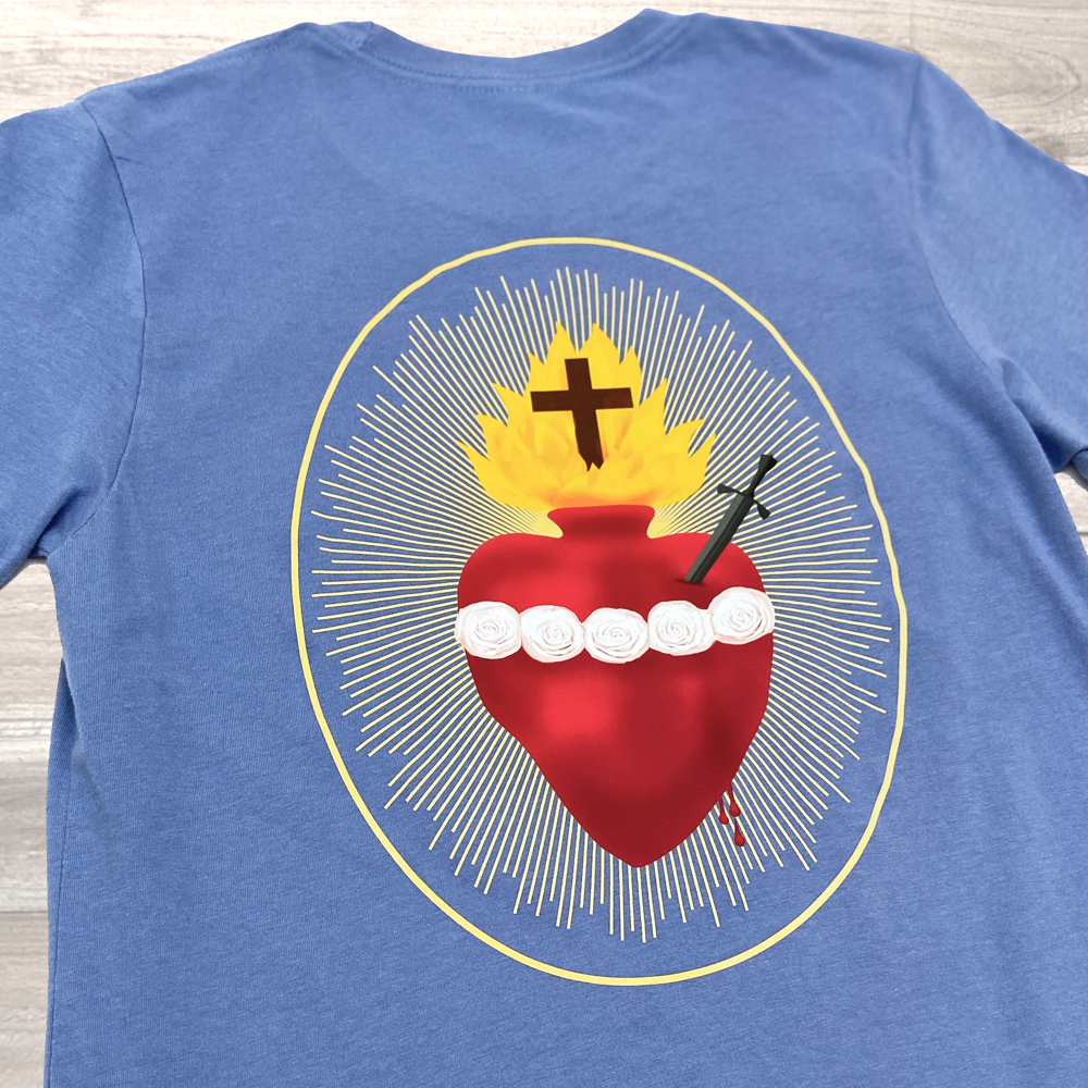 Immaculate Heart of Mary T-Shirt - Image 4
