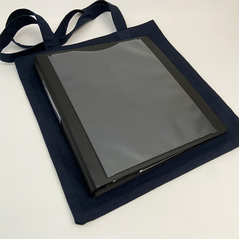 Tote Bag - Viva Cristo Rey Dark Navy Blue - Image 3
