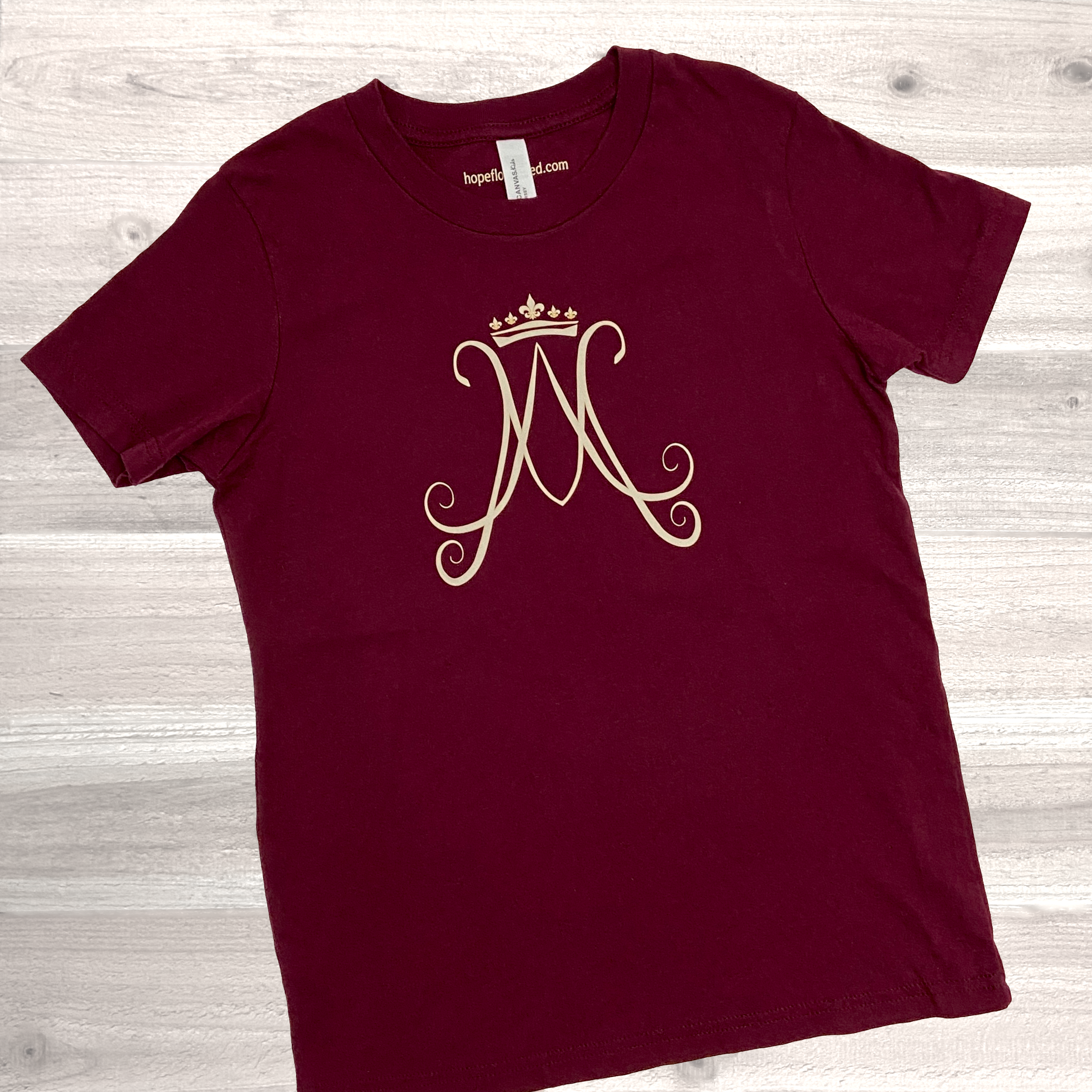 Auspice Maria Monogram T-Shirt for Children - Image 3